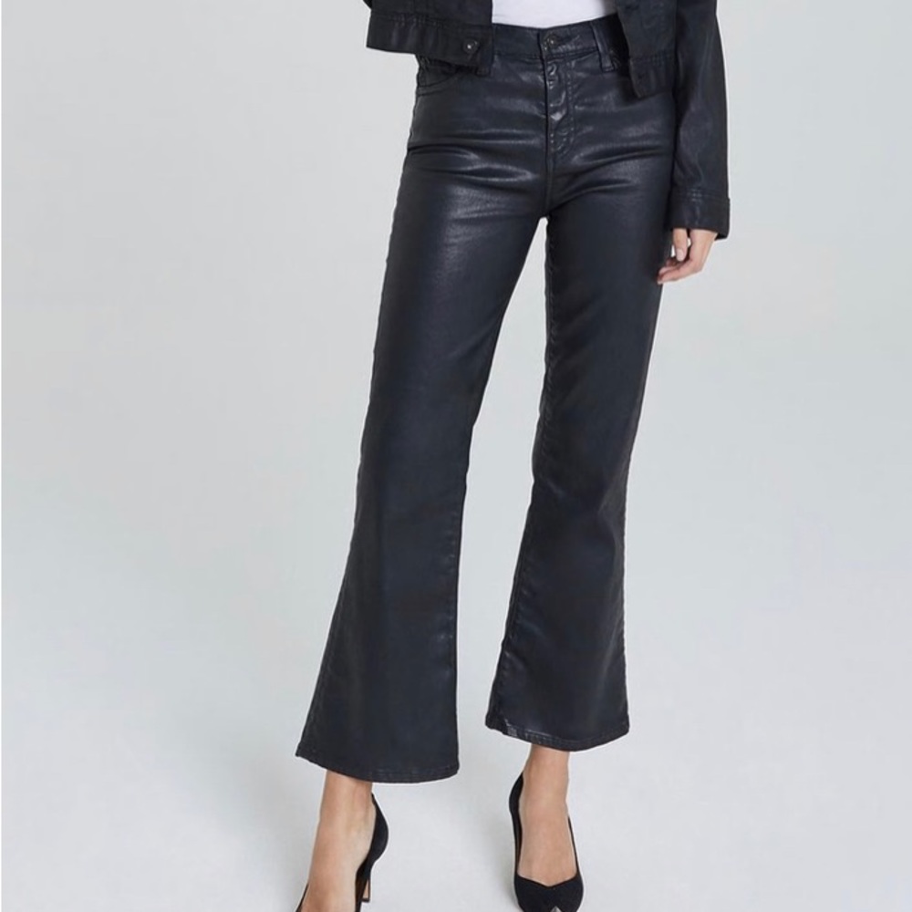 AG Quinne crop high rise flare